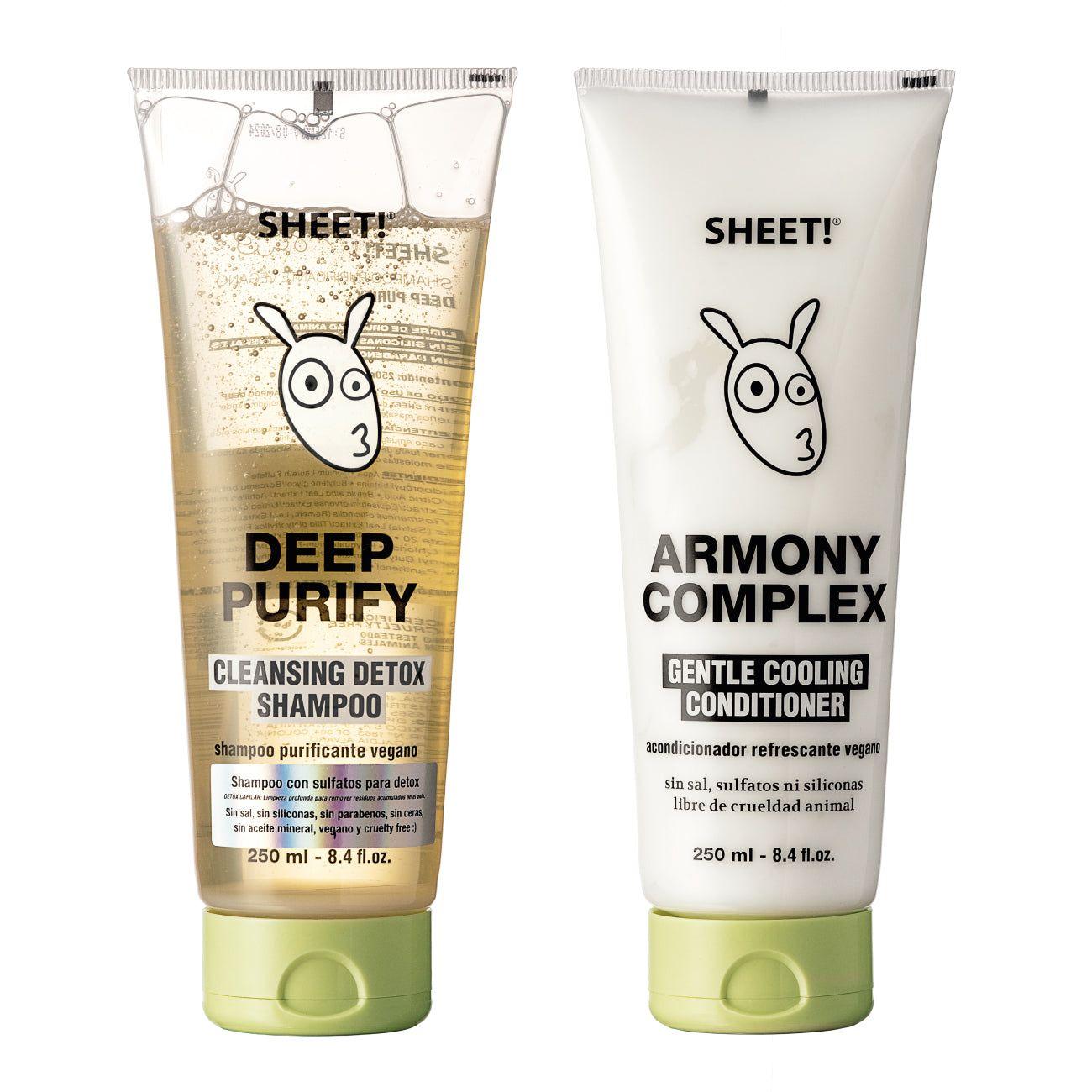 Pack Shampoo Detox Y Acondicionador Armony Sheet-0