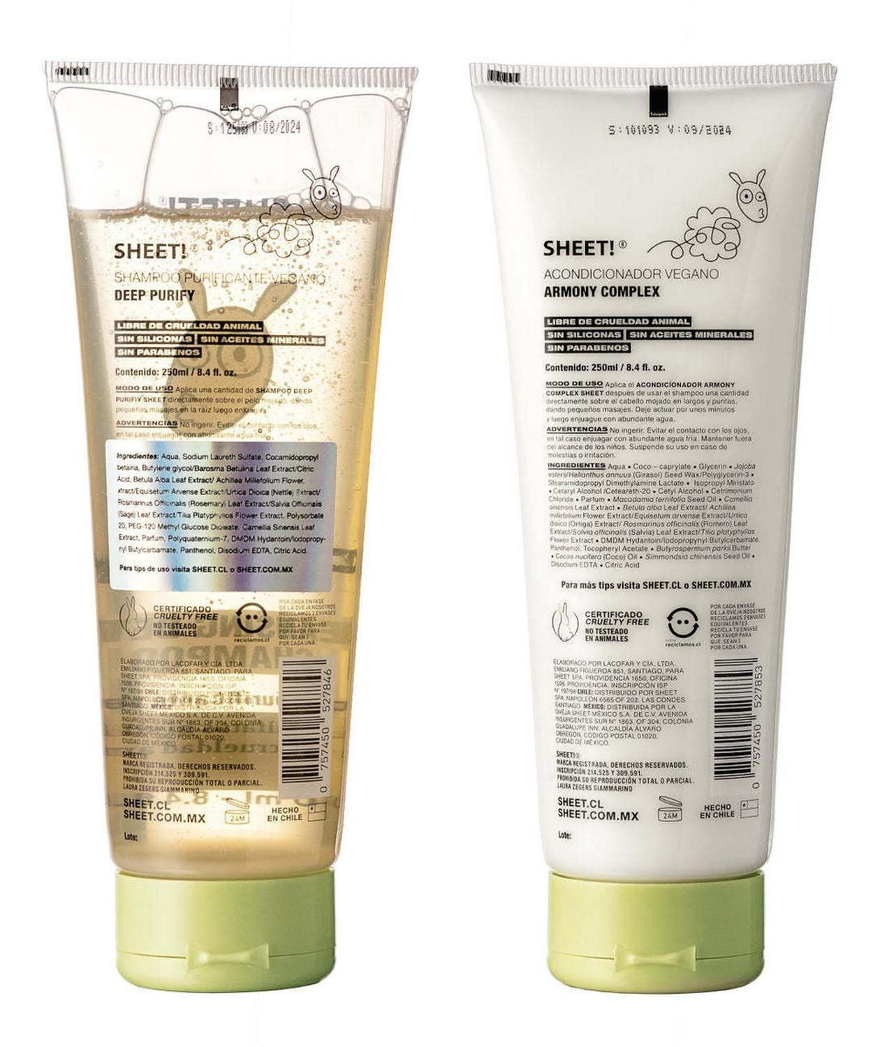 Pack Shampoo Detox Y Acondicionador Armony Sheet-1