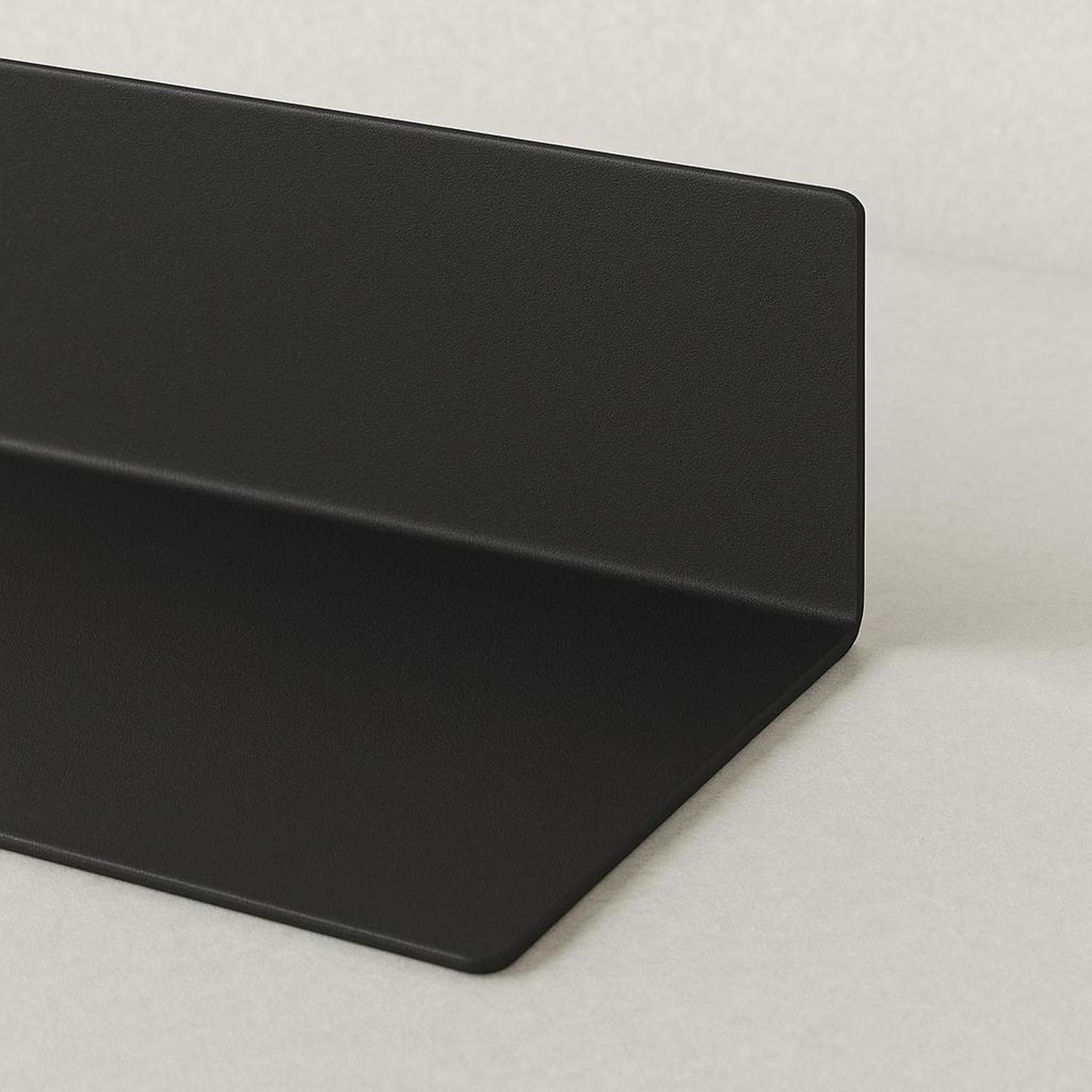 Repisa Flotante para Decoración de Metal Negro DAY-3