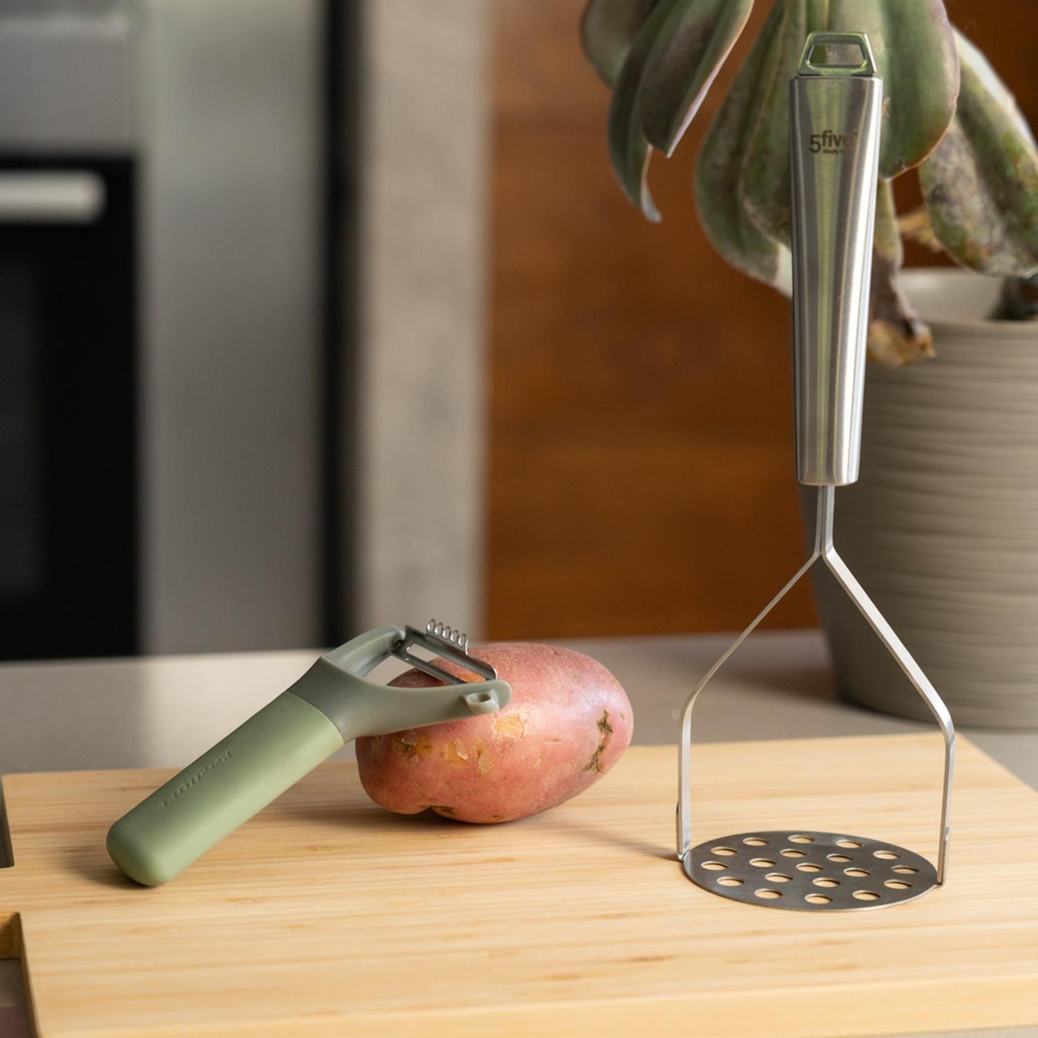 Triturador De Papas Acero Inox 26 X 8 X 8 Cm 5Five-3