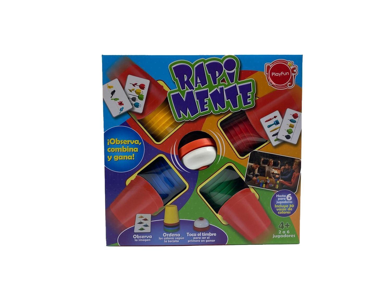 Juego de Mesa Rapi Mente Clásico Playfun-2