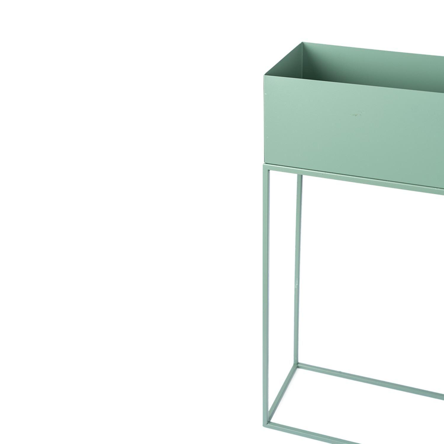 Macetero 55x20x70CM Metal Verde DAY-2
