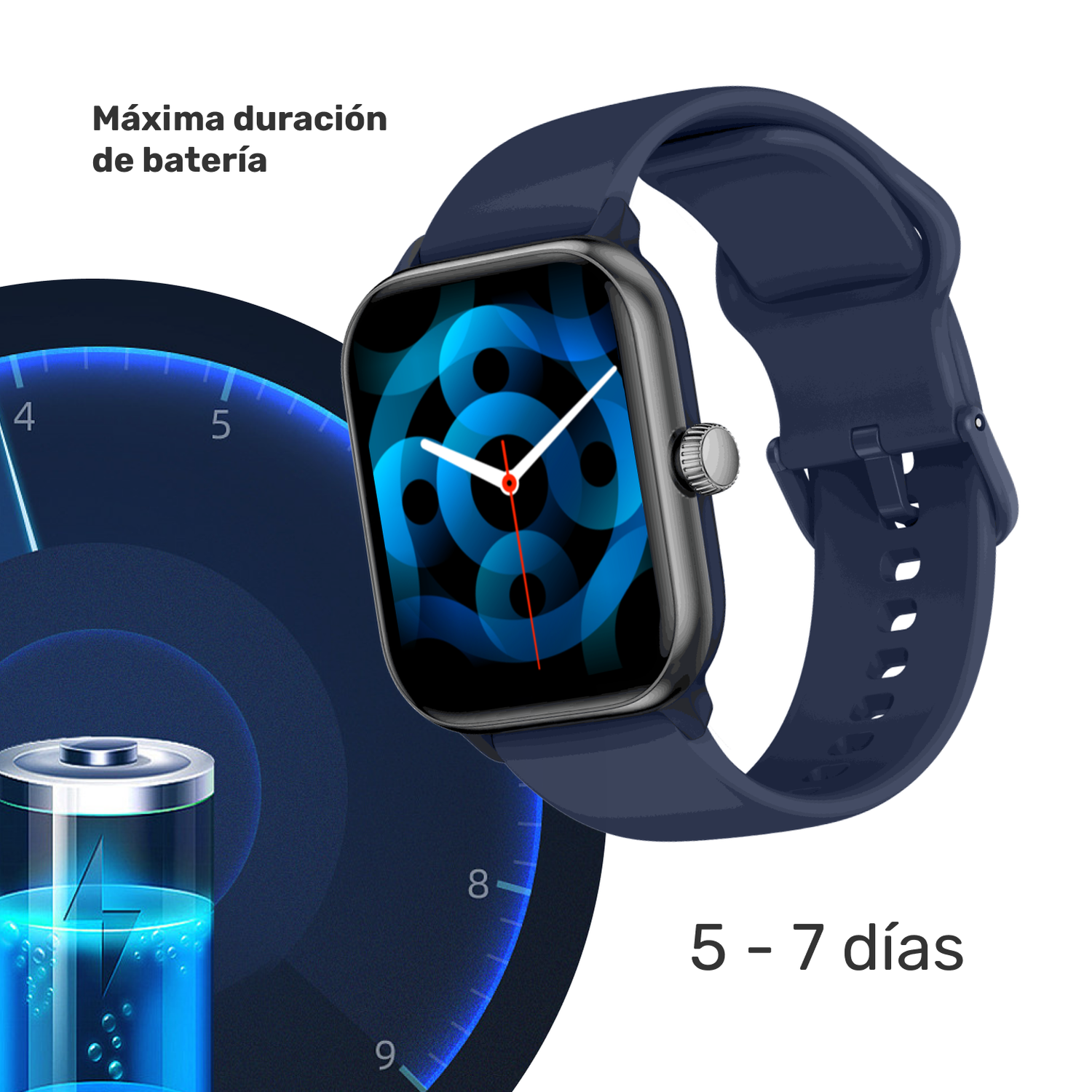 Reloj Smartwatch Music Rhythm X10 41mm-6