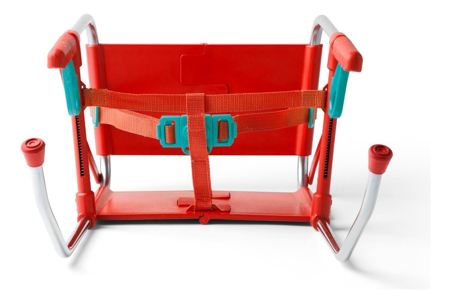 Silla de Comer Plegable Niño Roja Clak-5