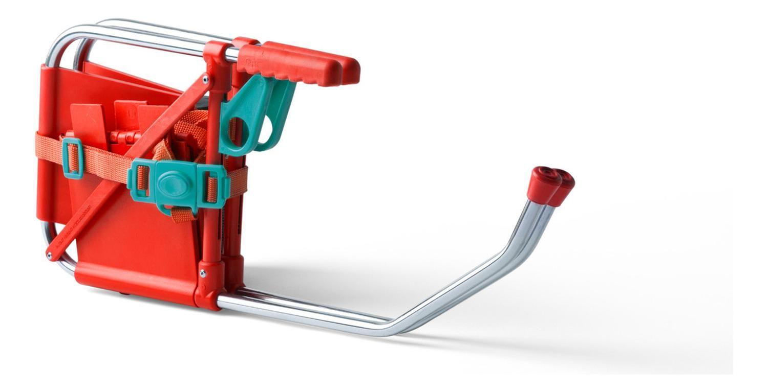 Silla de Comer Plegable Niño Roja Clak-6