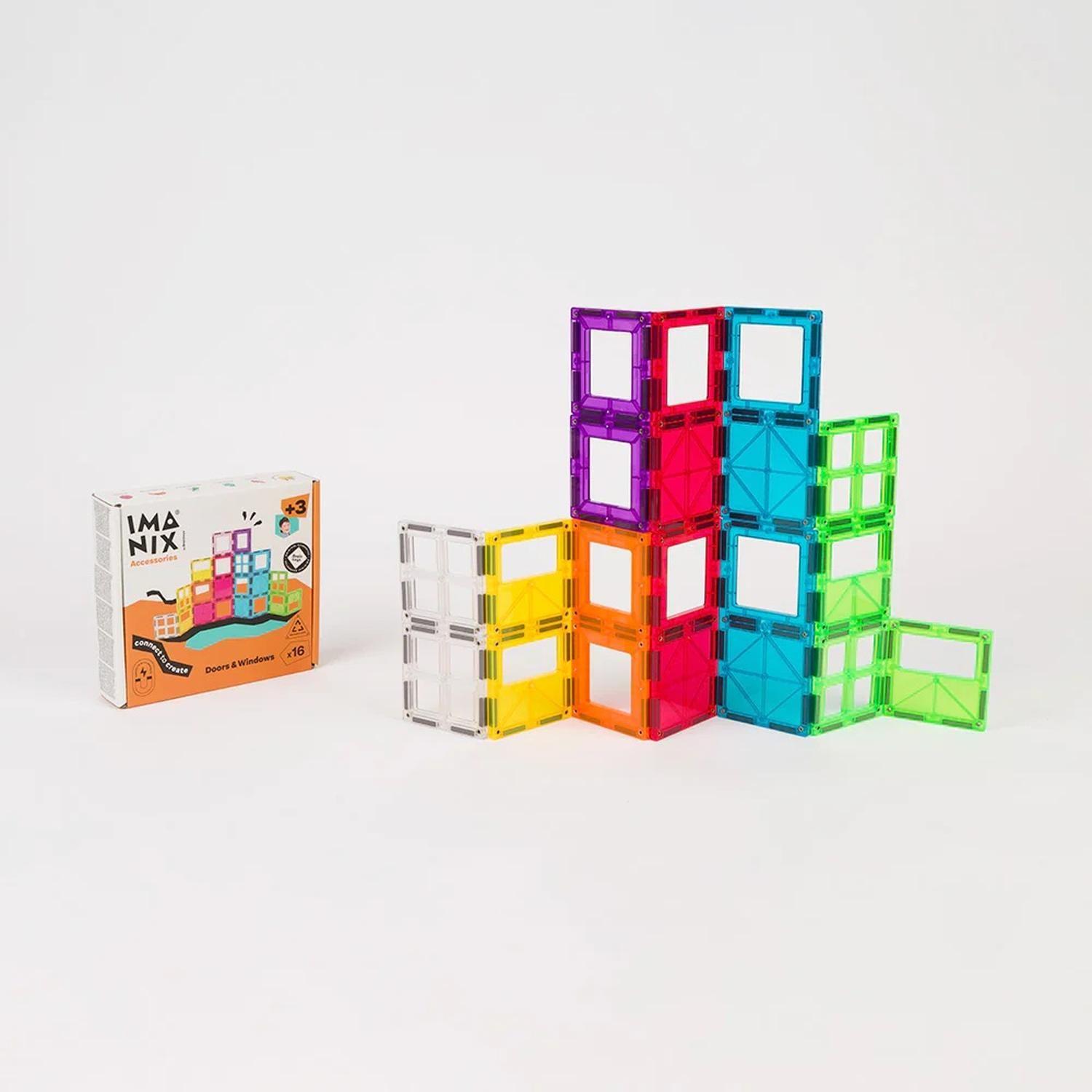 Imanix Juego 16 Piezas Magnéticas Puertas y Ventanas-0