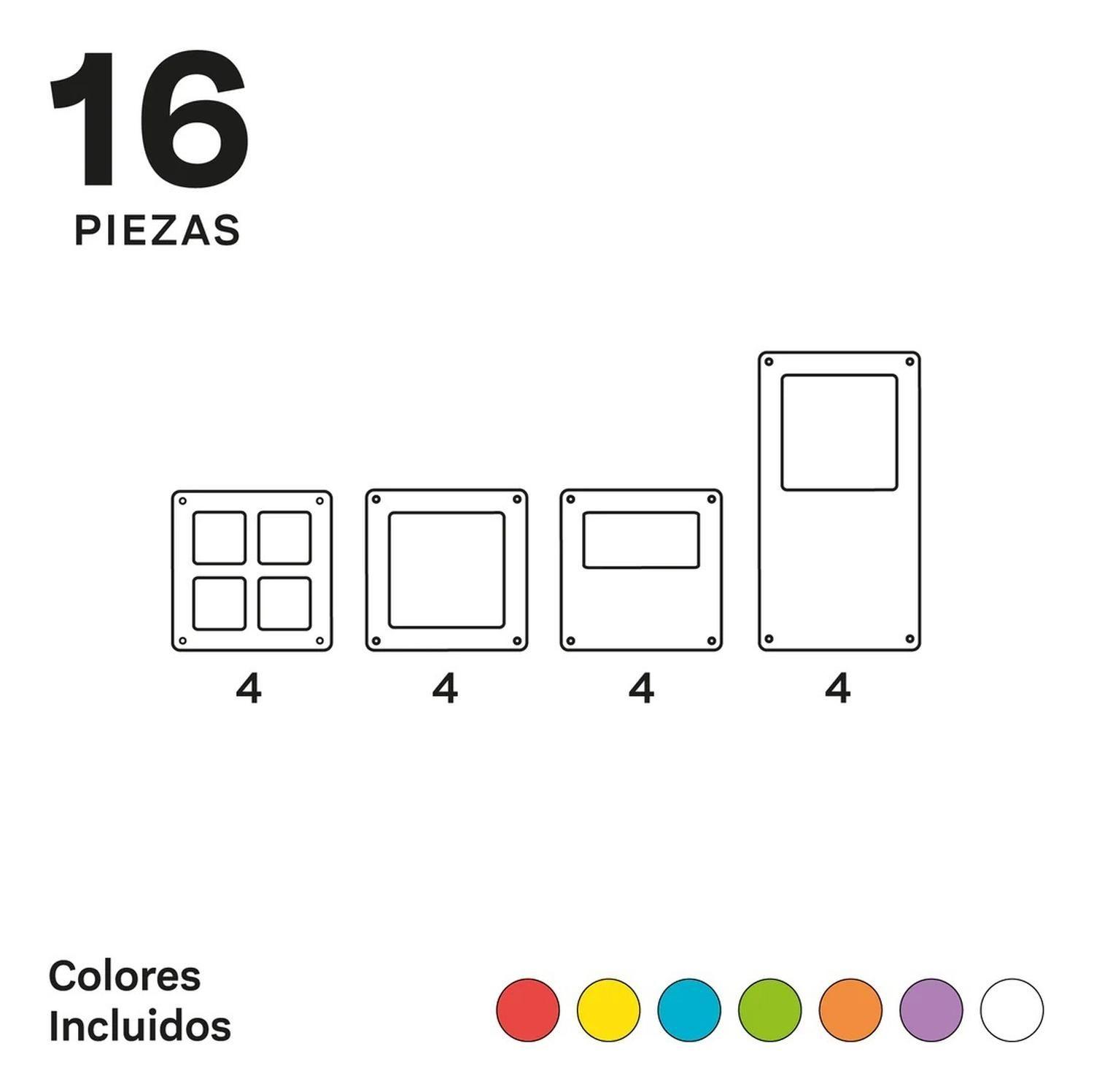 Imanix Juego 16 Piezas Magnéticas Puertas y Ventanas-4