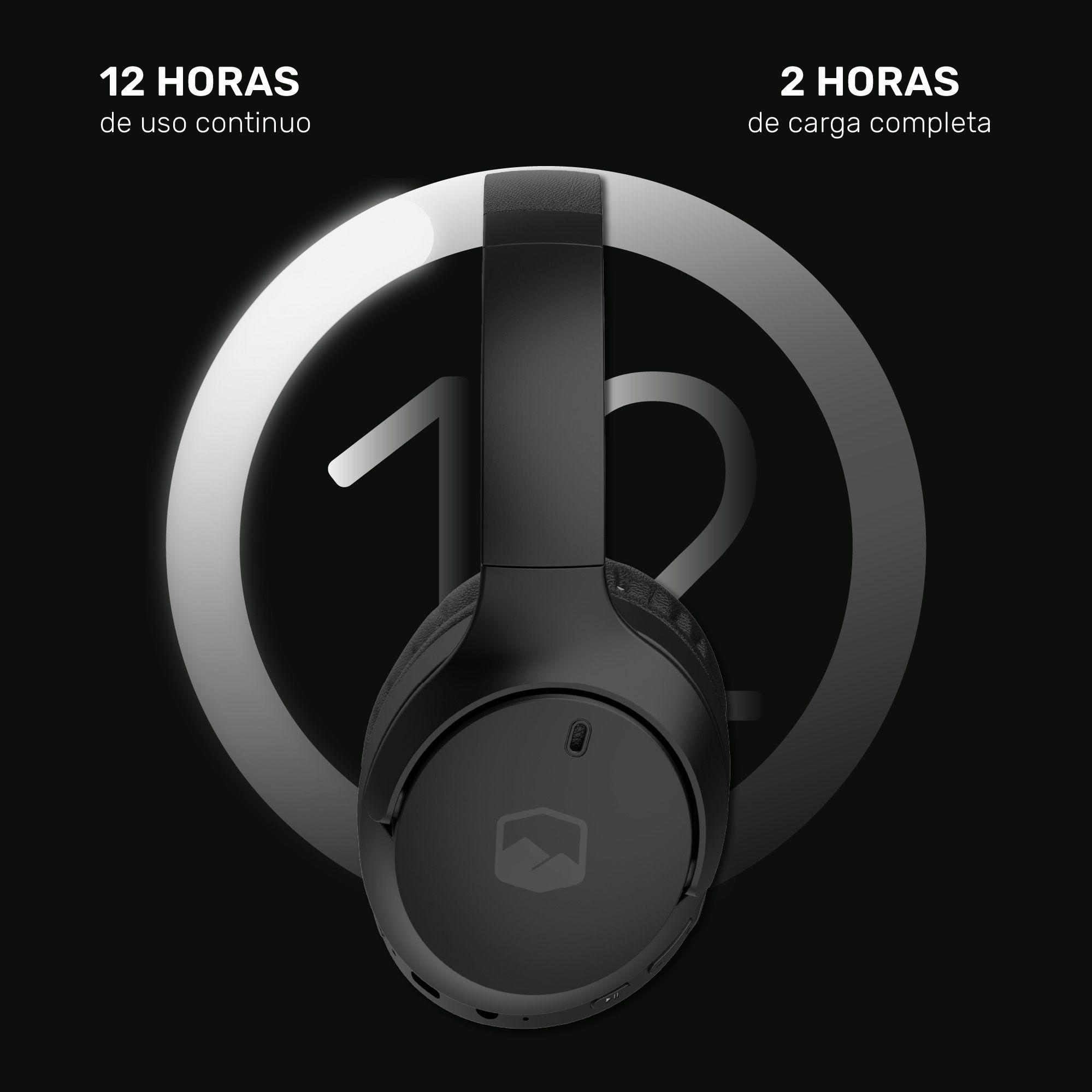 Audifonos Bluetooth Inalambricos Over Ear WavePro Black-3