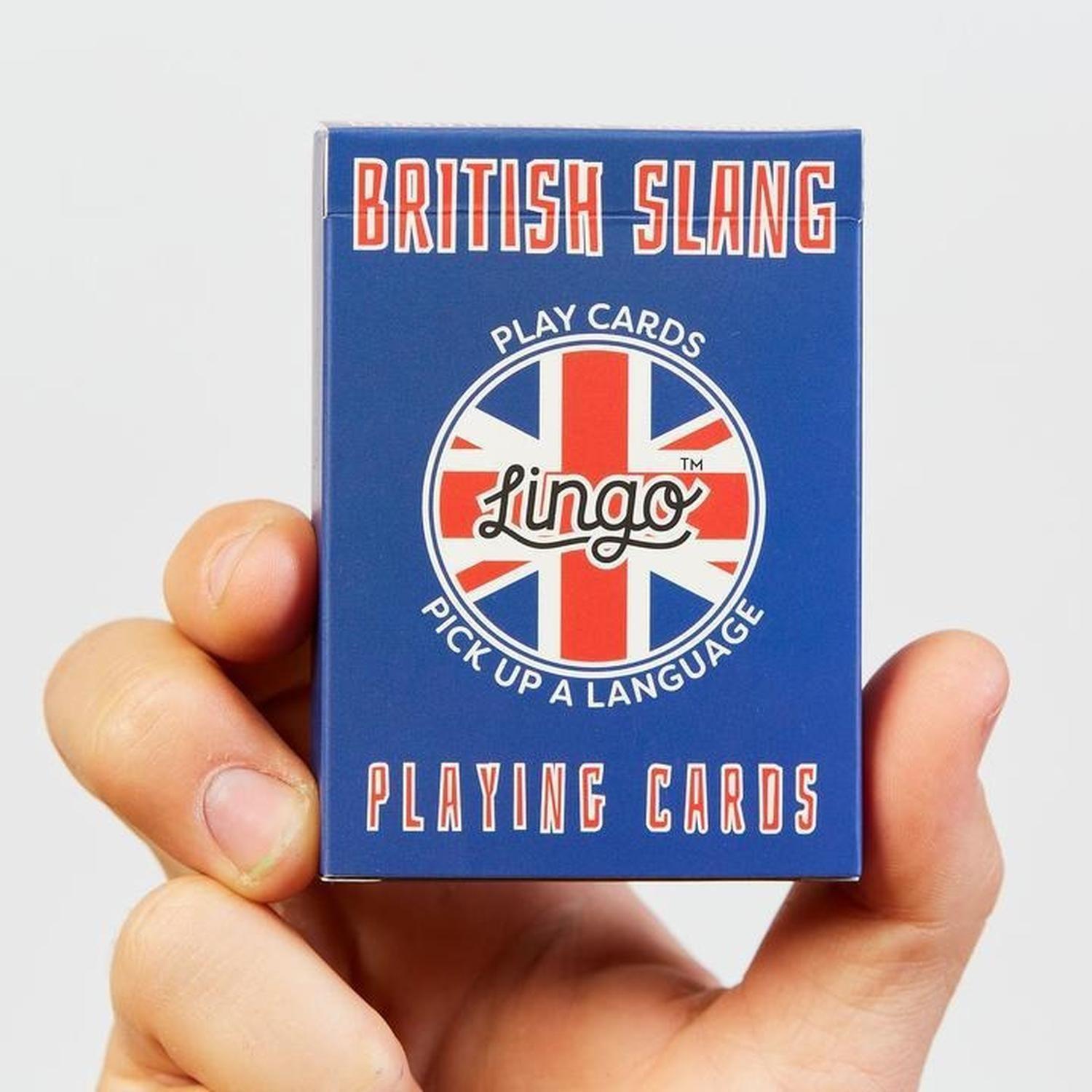 Jugando a las Cartas de Argot Británico Lingo-3