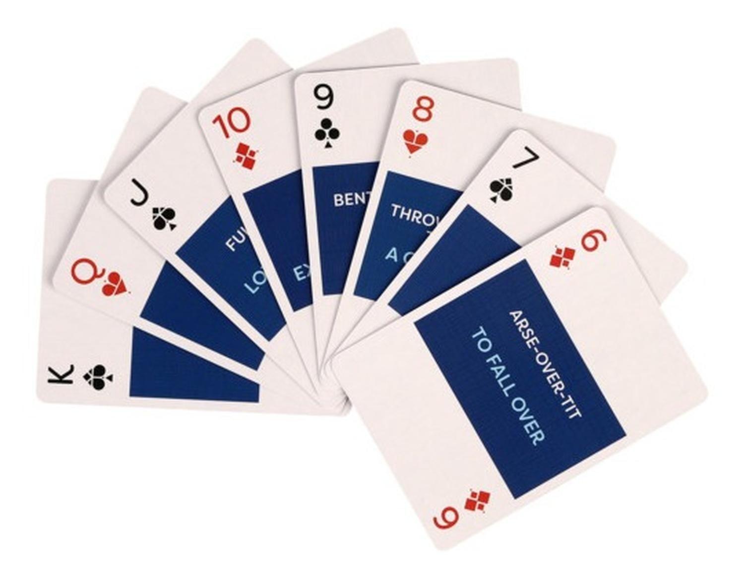 Jugando a las Cartas de Argot Británico Lingo-4