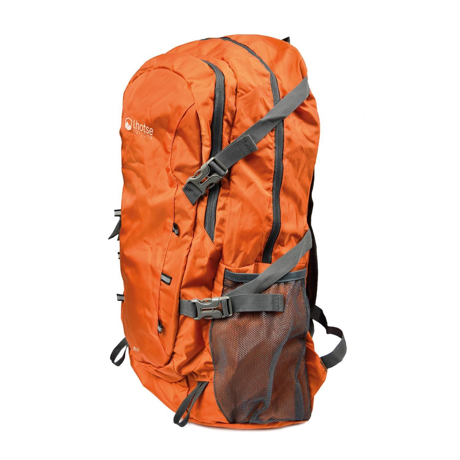 Mochila Outdoor Lhotse Plegable 25Lt Naranja-7