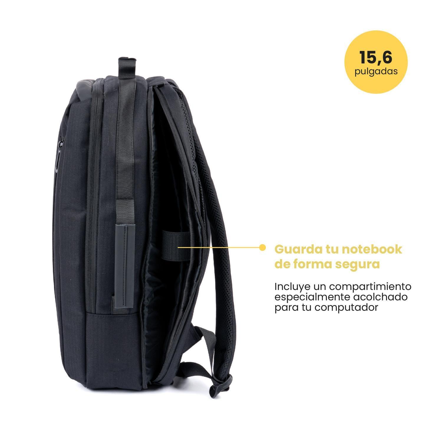 Mochila Notebook MANAGER 15,6" LEVO-3