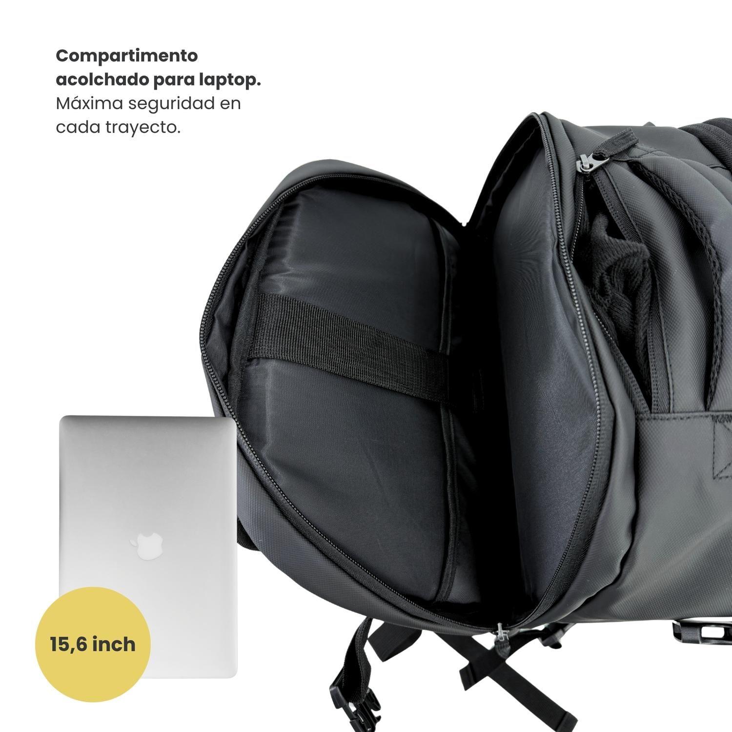 Mochila de Viaje AeroSuite 30 L Negra Levo-4