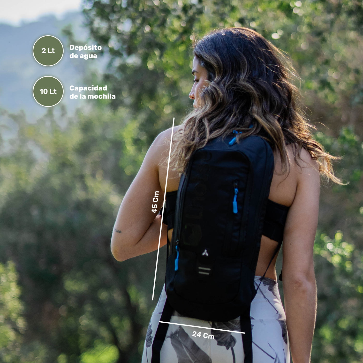Mochila Outdoor HYDROROAD + Bolsa de Agua Lhotse-4