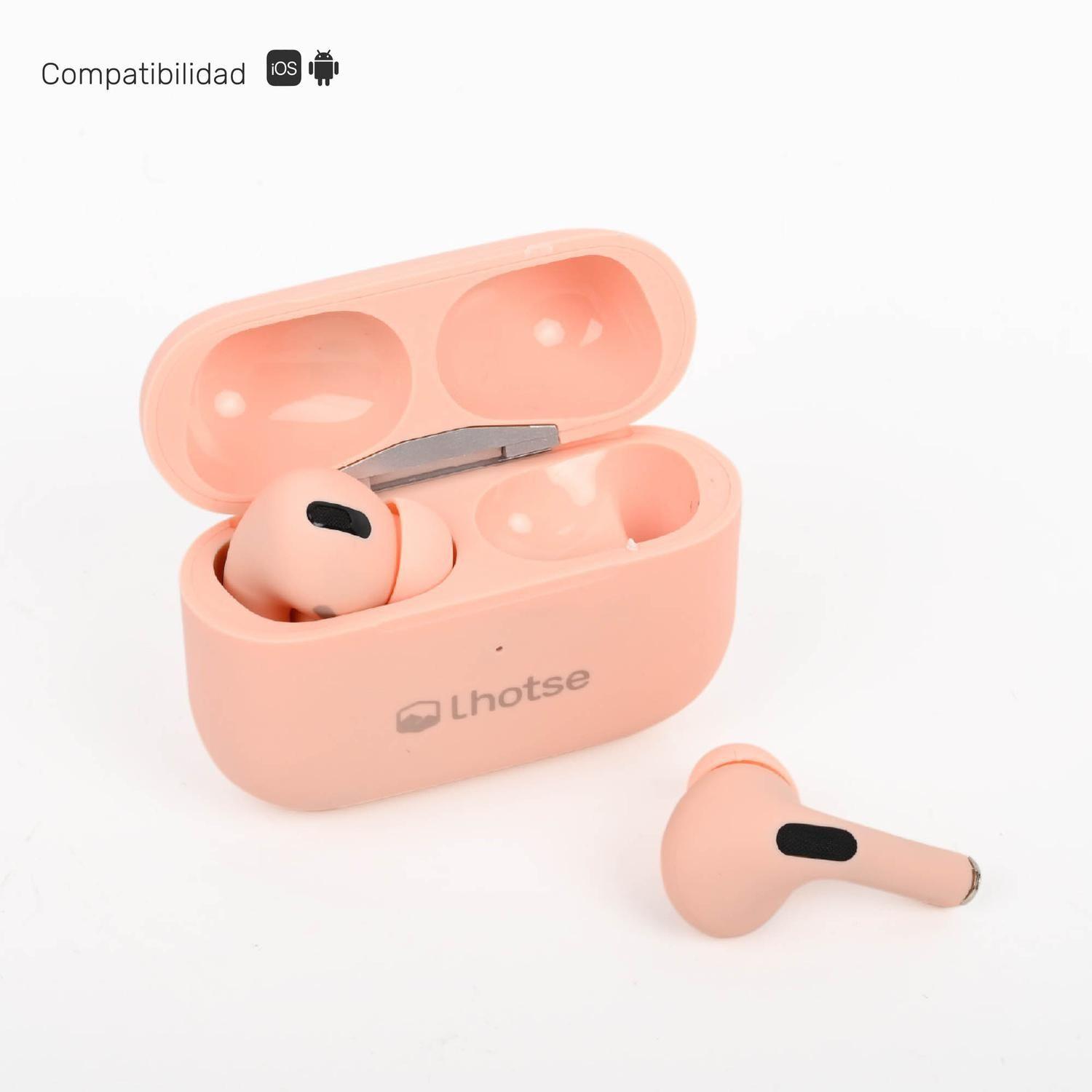 Audífonos Inalámbrico Lhotse RM7 Pro Rosado-6