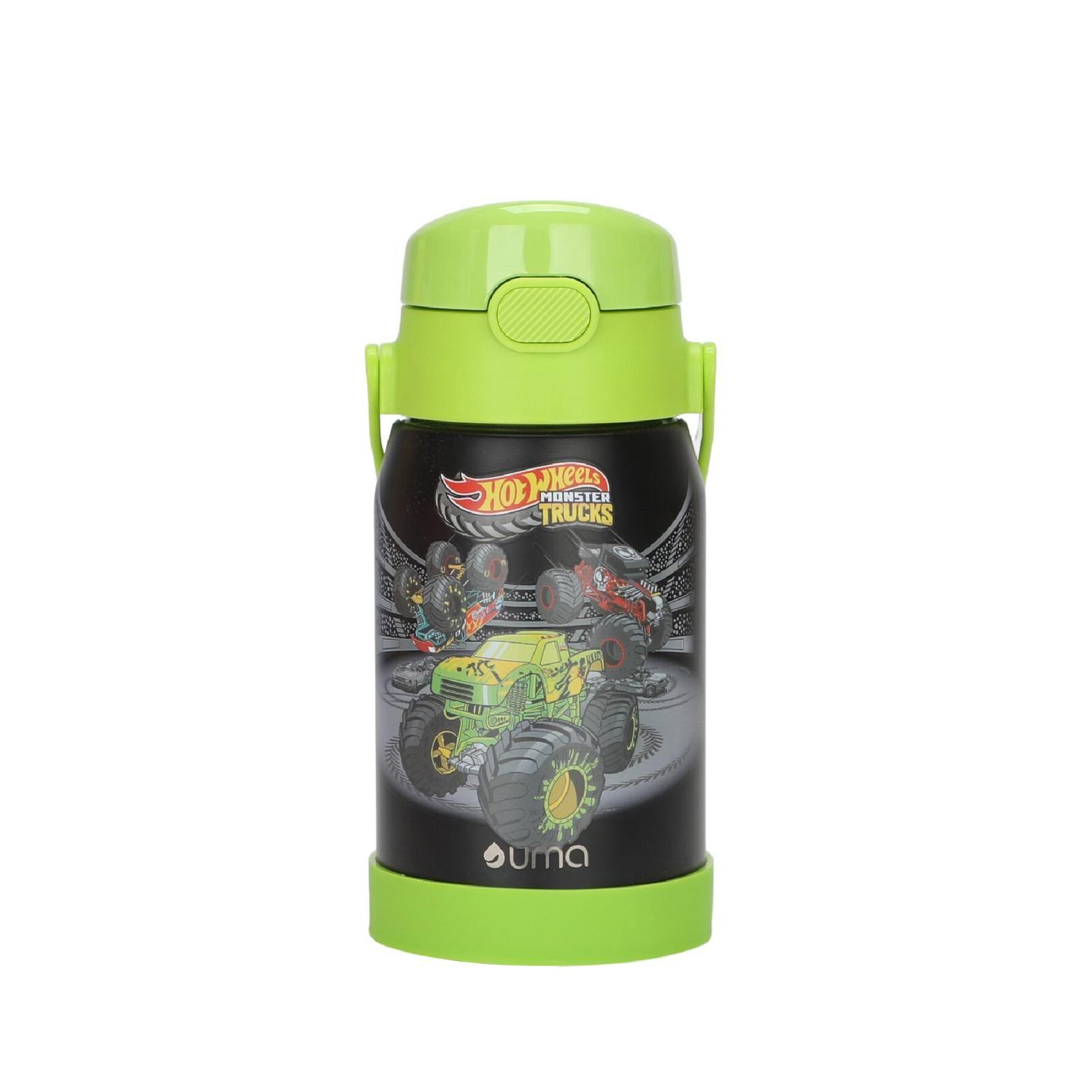 Botella Térmica Niños Hot Wheels Trucks 450ml Acero Inox UMA-0