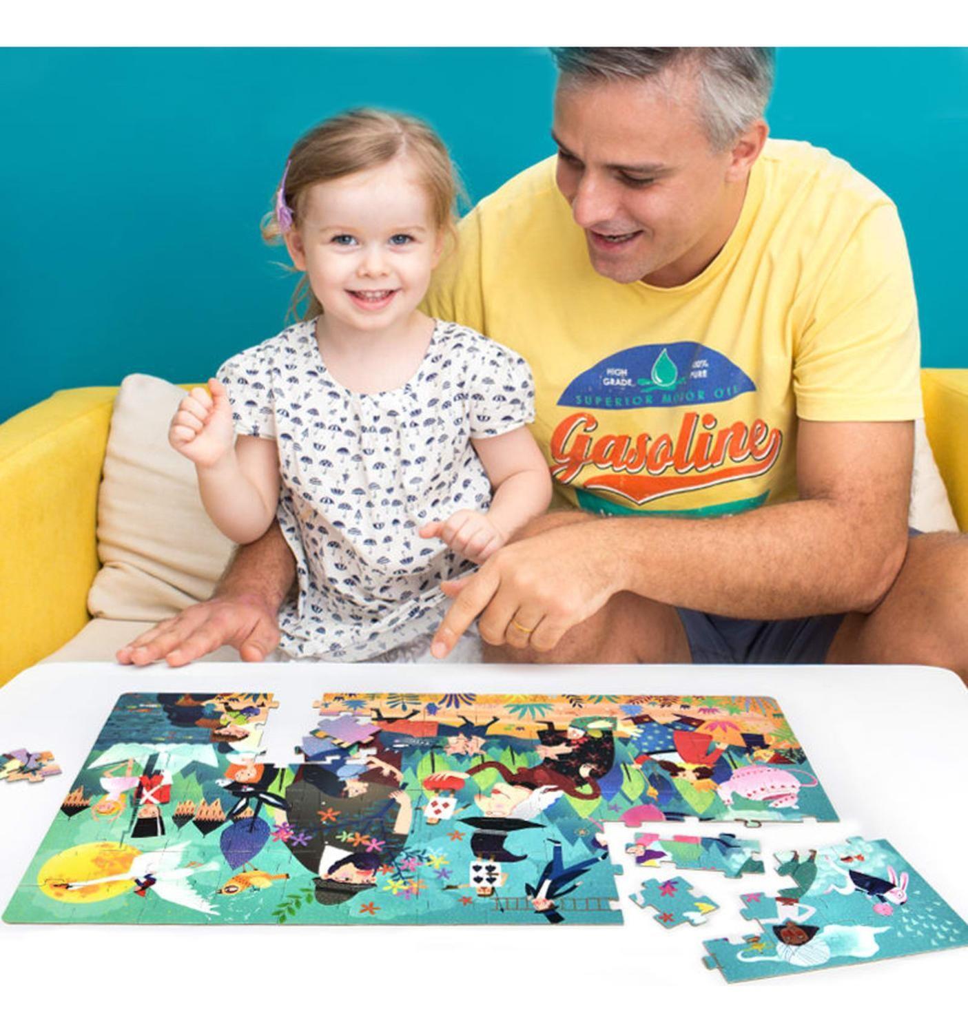 Puzzle 104Pcs Maleta Cuentos MiDeer-3