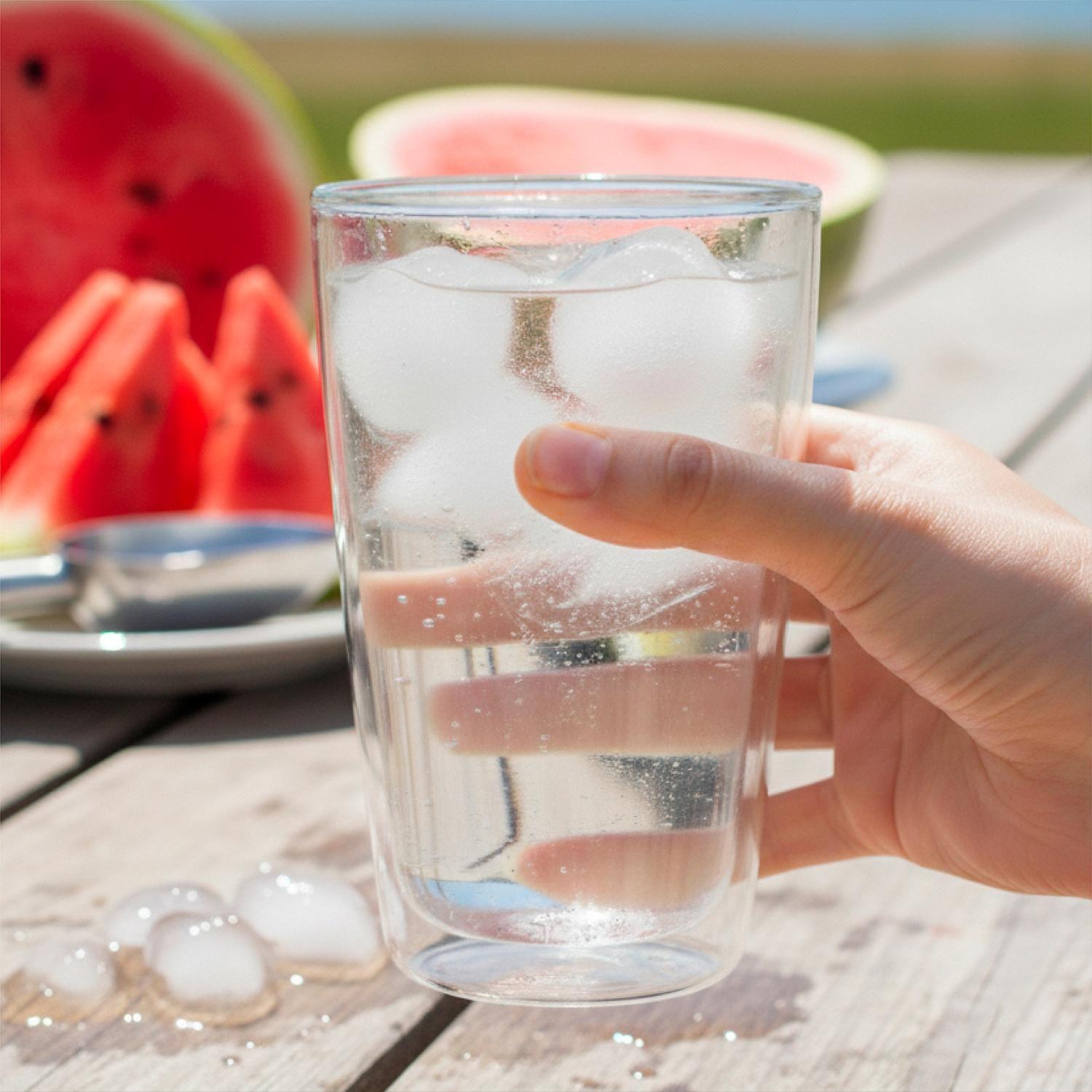 Set 4 Vasos Vidrio Doble Pared 400 ml Simplit-6