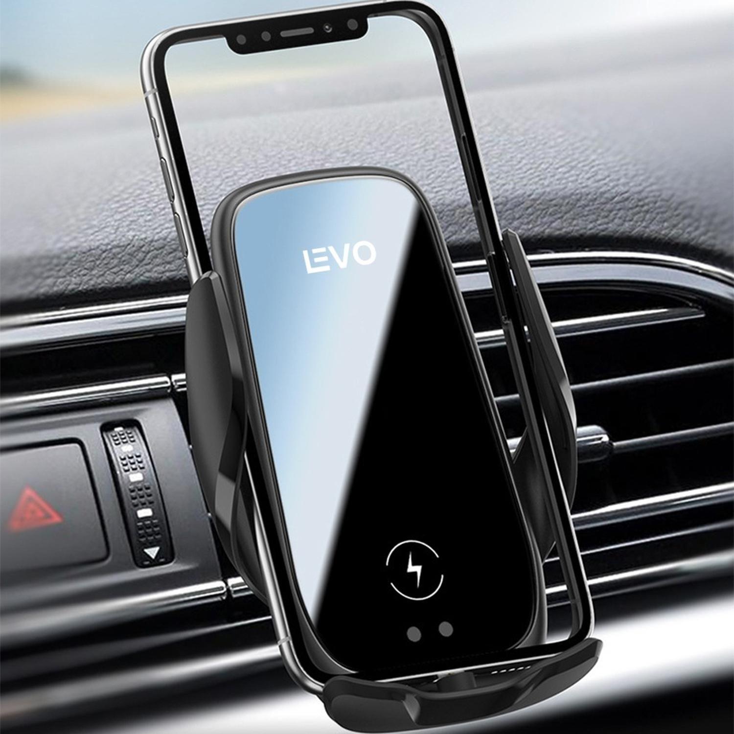 Cargador Inalámbrico Magnético Carga Rápida Auto VO1 Levo-6