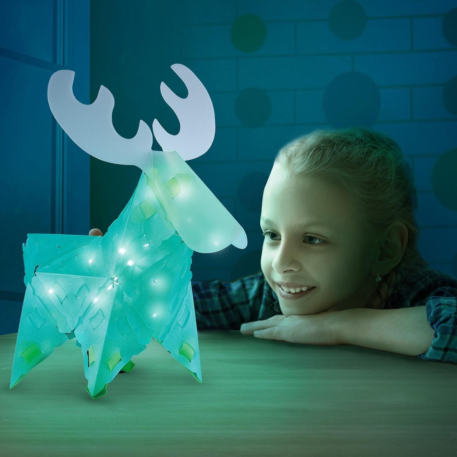 Rompecabezas Con Iluminacion 3D Pequeño Alce Creatto-2