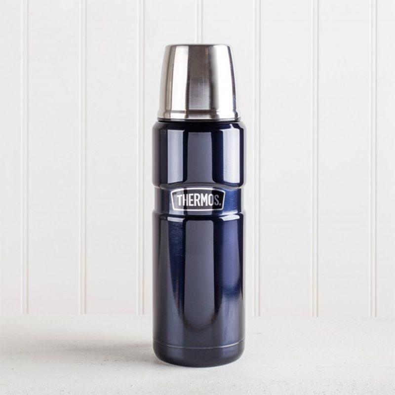 Termo Líquidos King Acero Inox Negro 470ml Thermos-1
