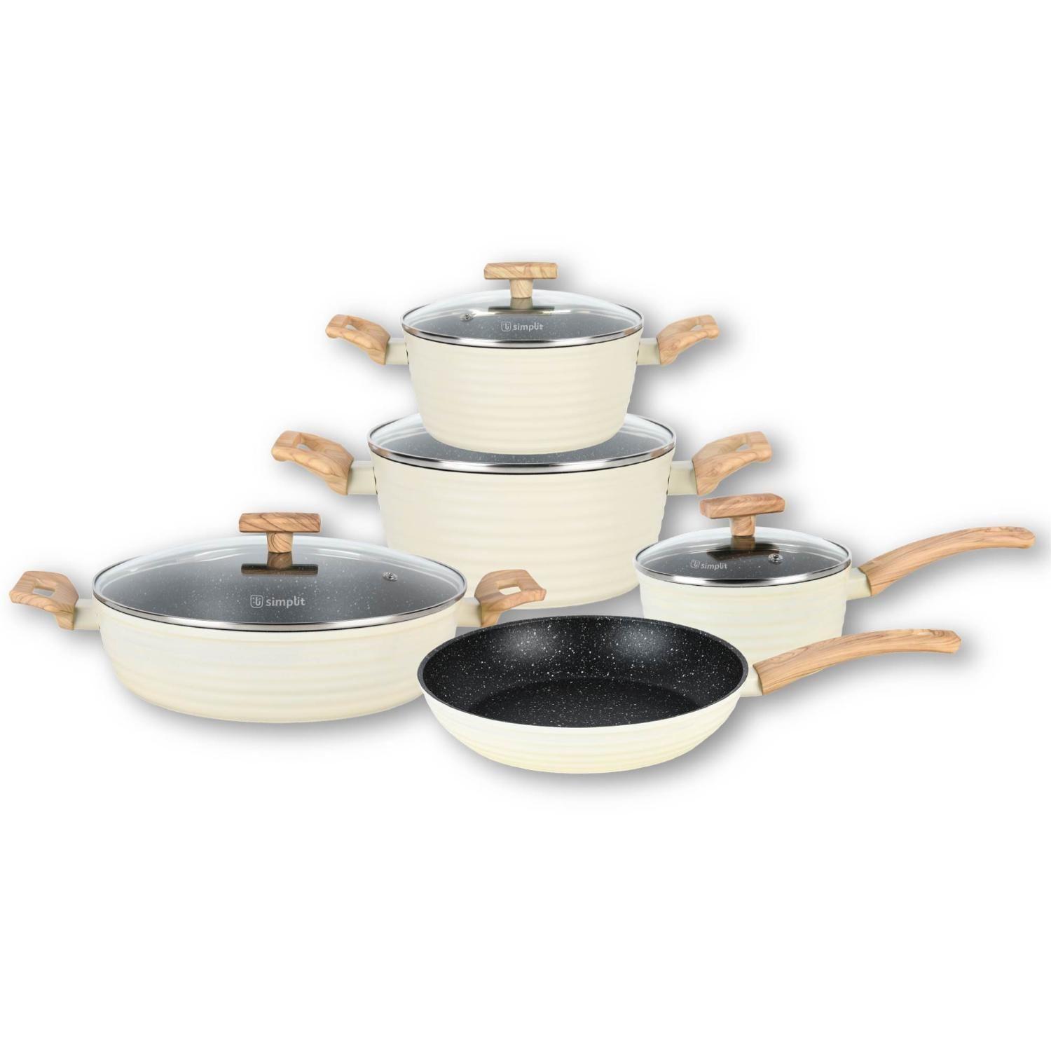 Pack Batería Savannah 9 Pz+Set 12 Utensilios Calipso Simplit-2