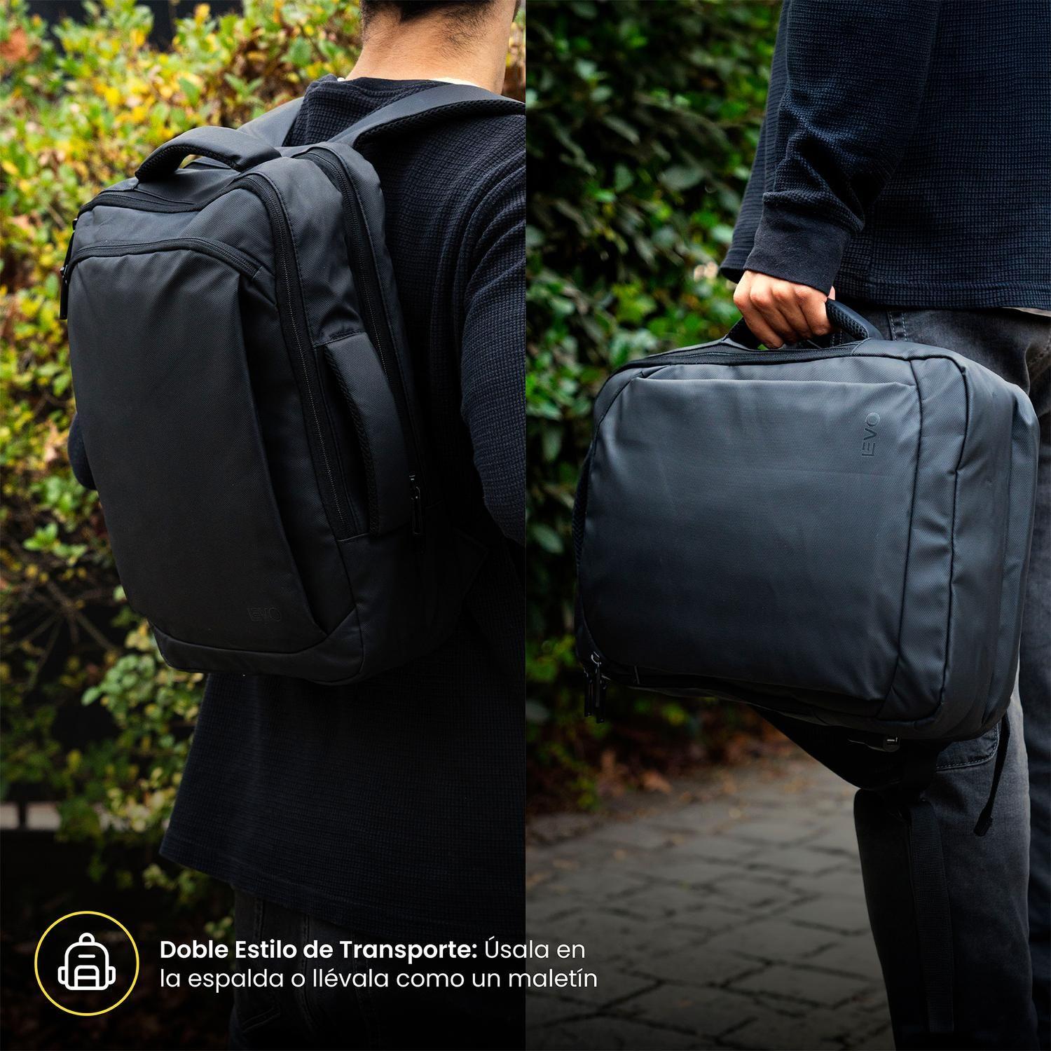 Mochila Notebook Ejecutiva Prime Lite Impermeable 18L LEVO-2