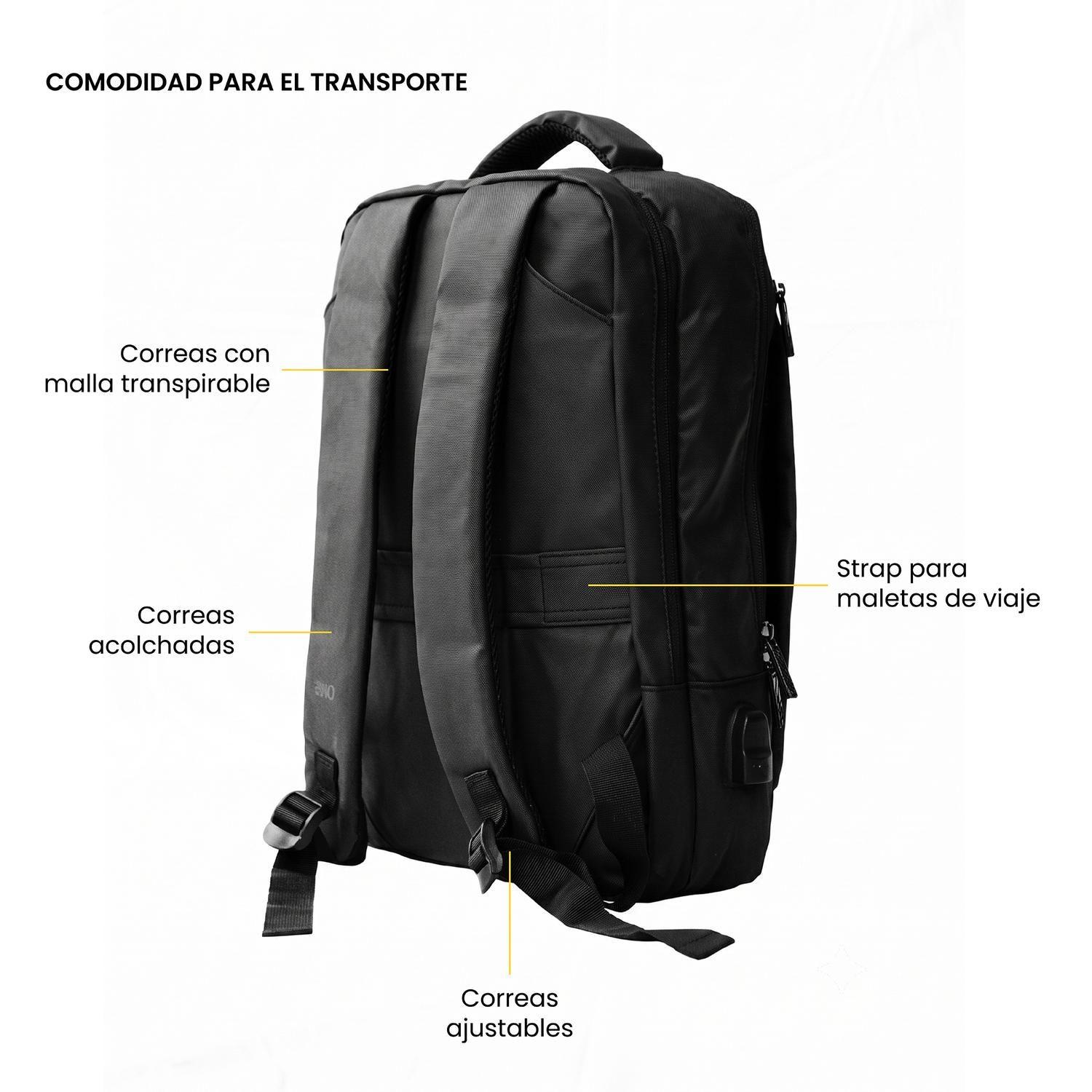 Mochila Notebook Ejecutiva Prime Lite Impermeable 18L LEVO-4