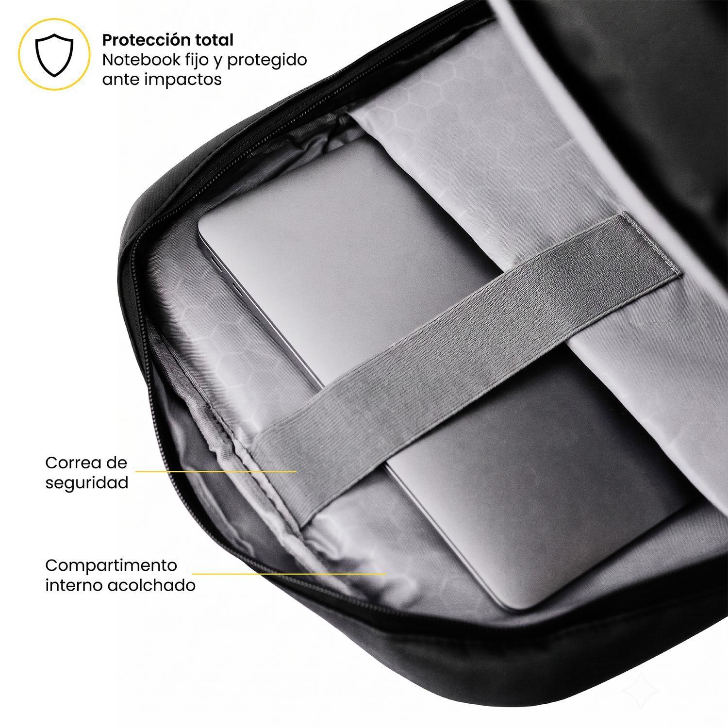 Mochila Notebook Ejecutiva Prime Lite Impermeable 18L LEVO-6