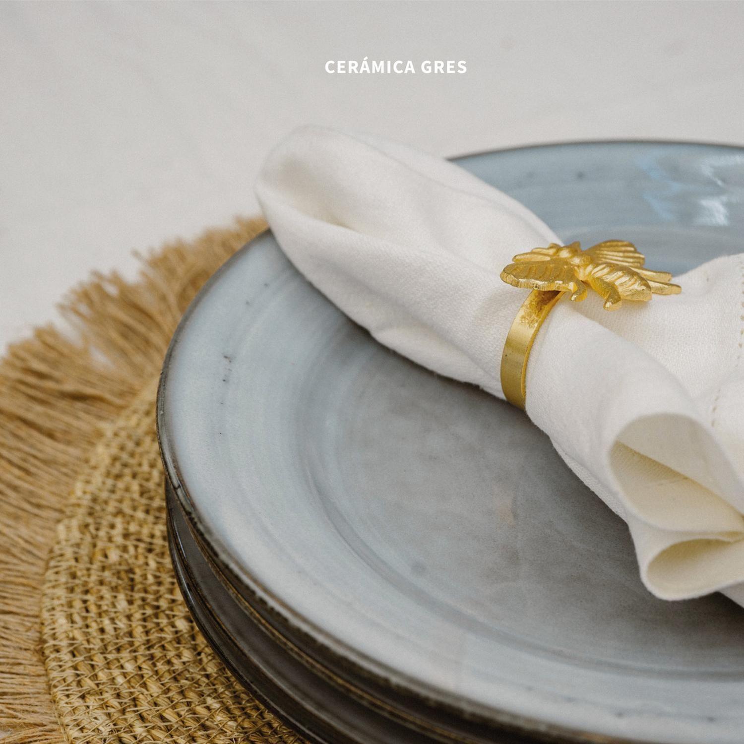Set 4 Platos Fondo Cerámica 27,4 cm Amalfi Simplit-3