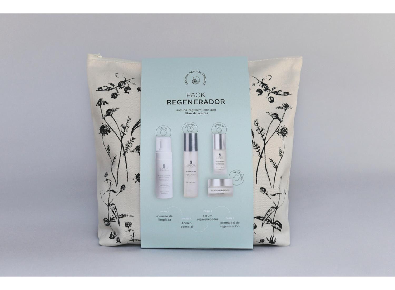 Pack Renovación Total Regenerador Caracol Natural-3