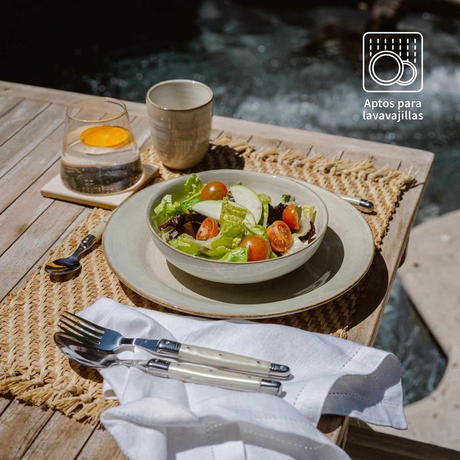 Cuchillería 24pcs más Cubiertos Ensalada Versalle Simplit-3