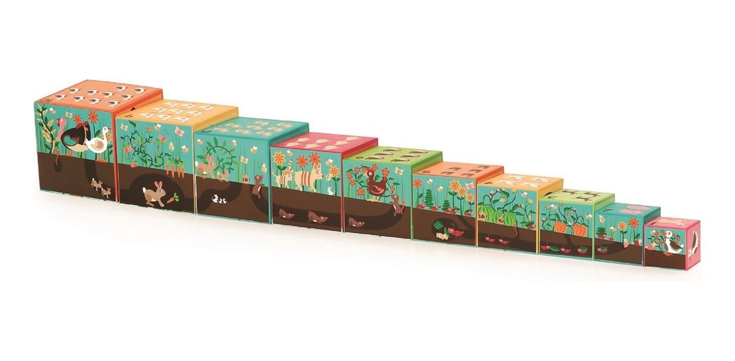 Cubos Para Apilar La Granja 10Pcs Scratch Europe-5