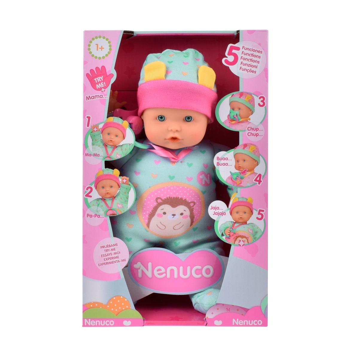 Muñeca Nenuco 5 Funciones De 30 cm Modelos Surtidos-3