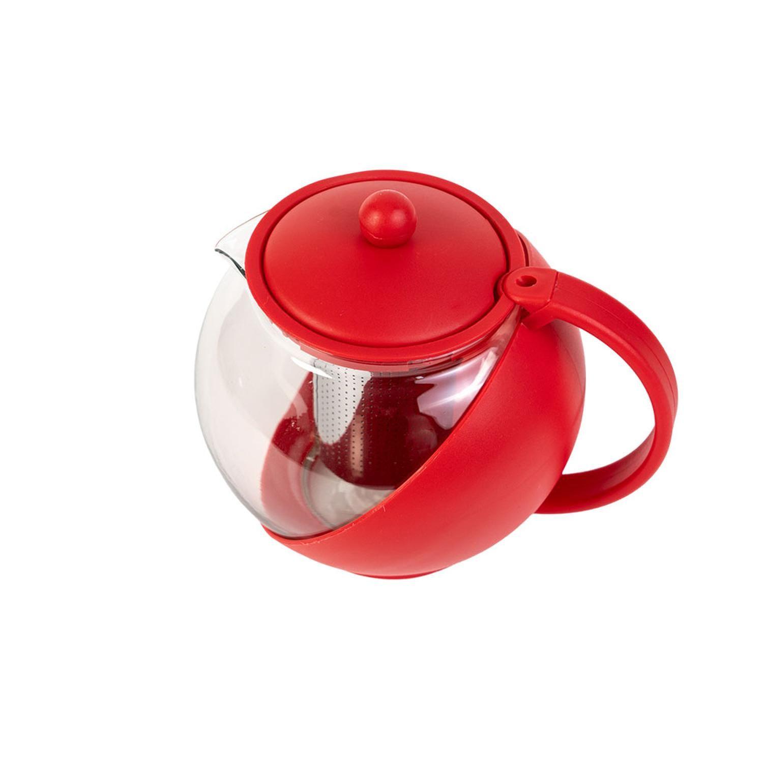 Tetera Con Filtro 1,25 Lt Vidrio Secret de Gourmet-1