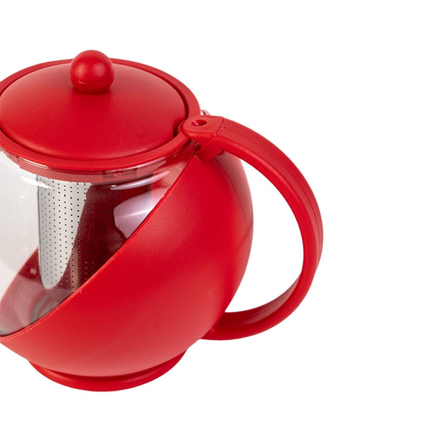 Tetera Con Filtro 1,25 Lt Vidrio Secret de Gourmet-2