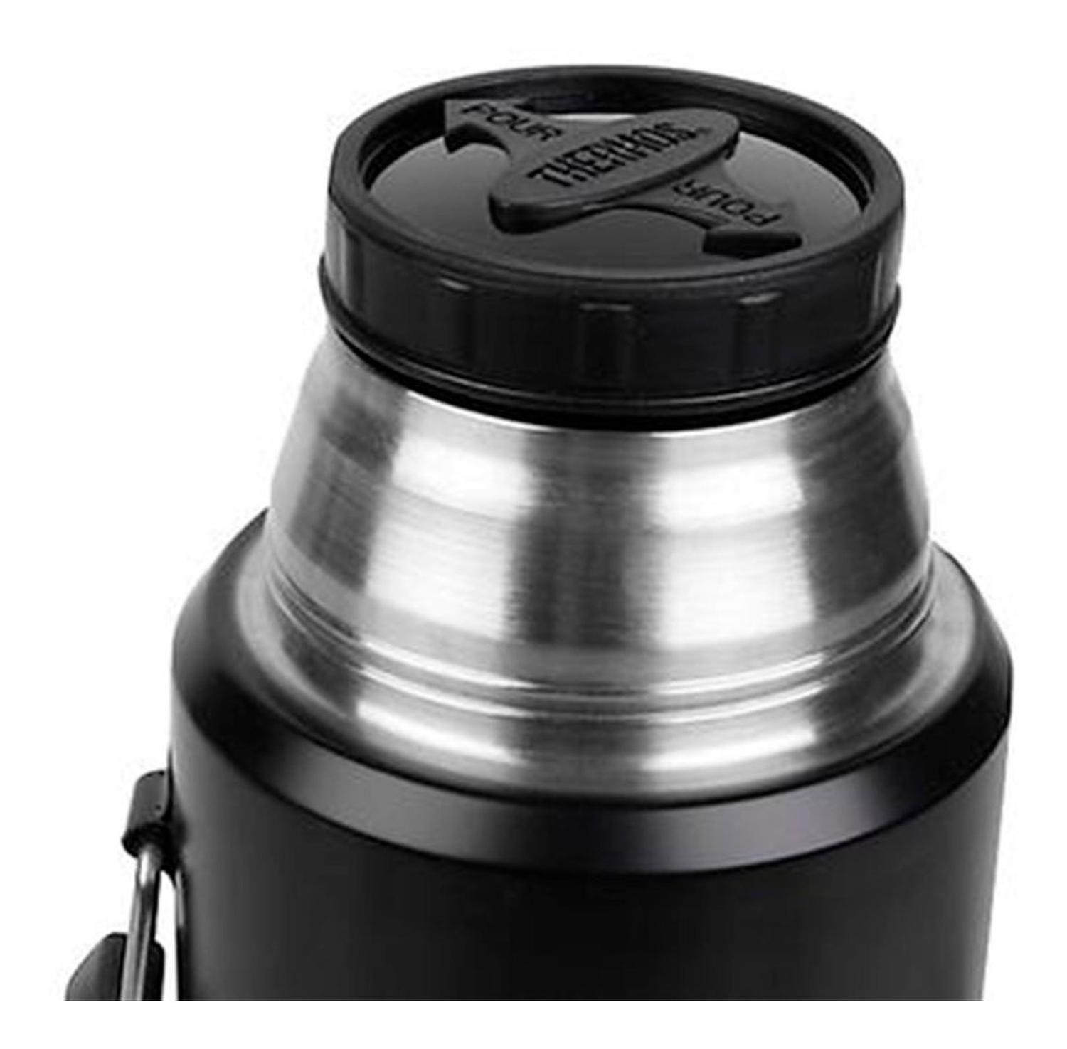 Termo Líquidos King Acero Inox Negro 1.2lts Thermos-2
