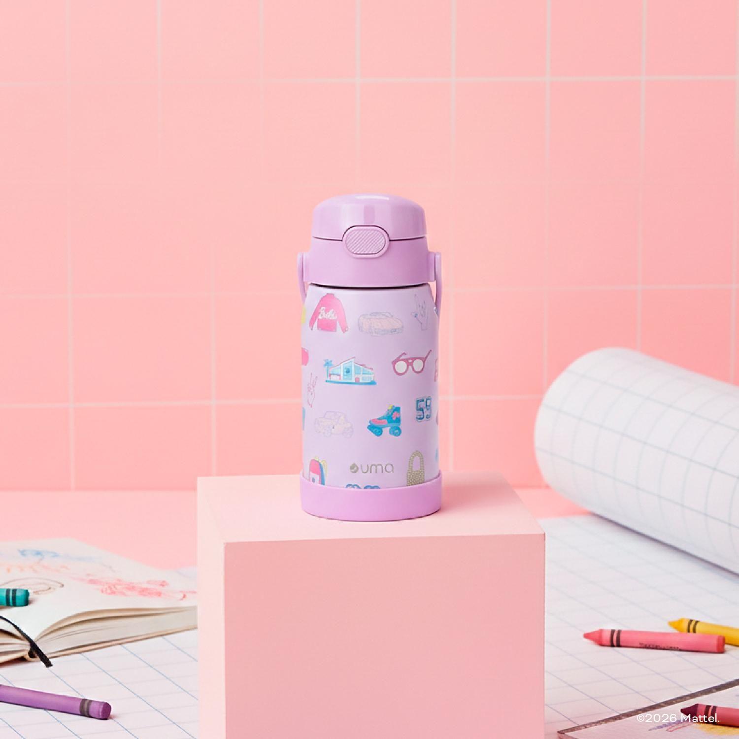 Botella Térmica Niños Barbie Iconic 450ml Acero Inox UMA-1