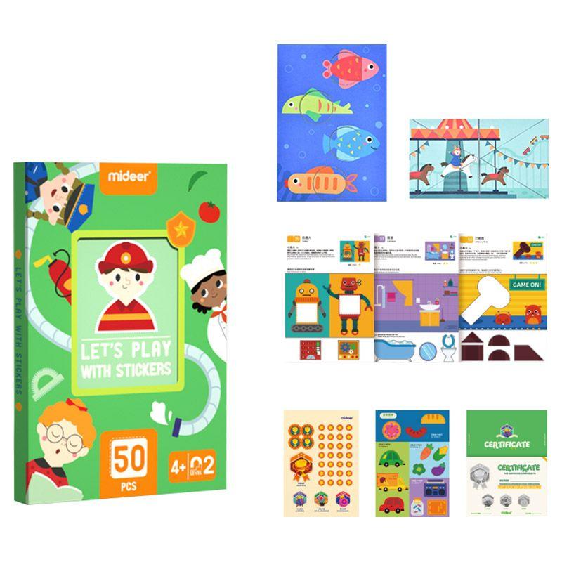 Juguemos Con Stickers Nivel 2 Mideer-0