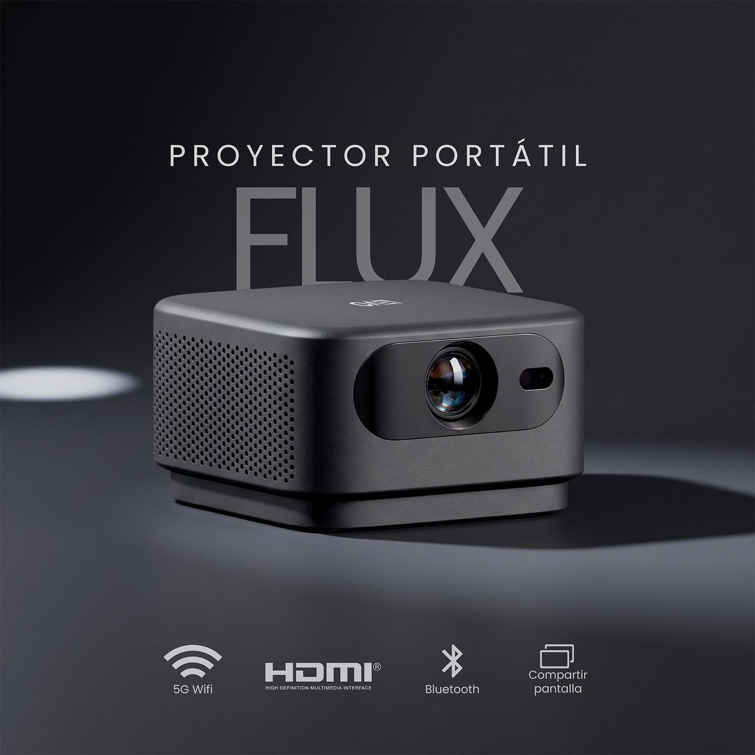 Proyector Portátil Smart Flux 10000lm WiFi BT Android LEVO-1