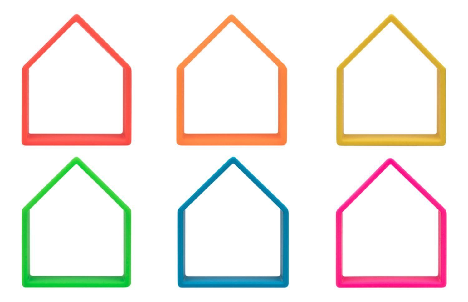 Set De 6 Personas Y 6 Casas De Colores Dëna-4