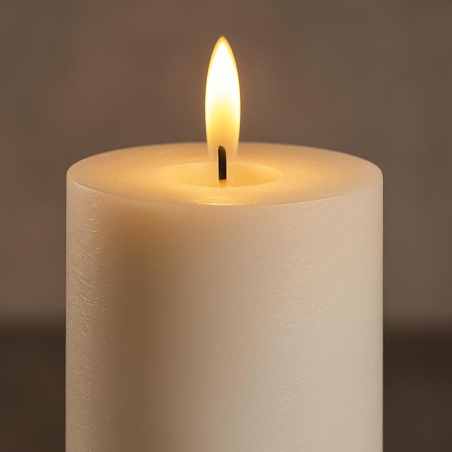 Vela LED Decorativa con Llama Realista 15 cm DAY-3