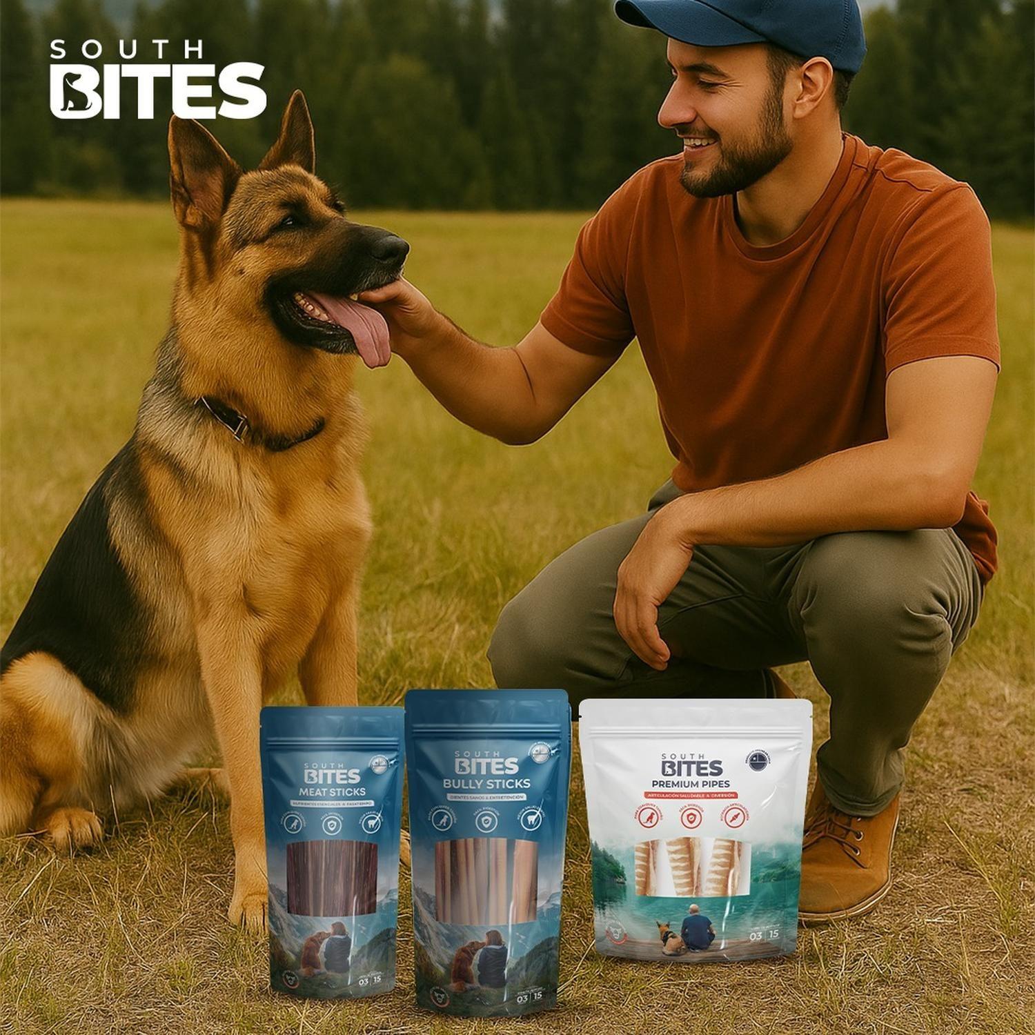Pack Snack 1 Bully sticks + 1 Meat sticks + 1 Premium Pipes-4