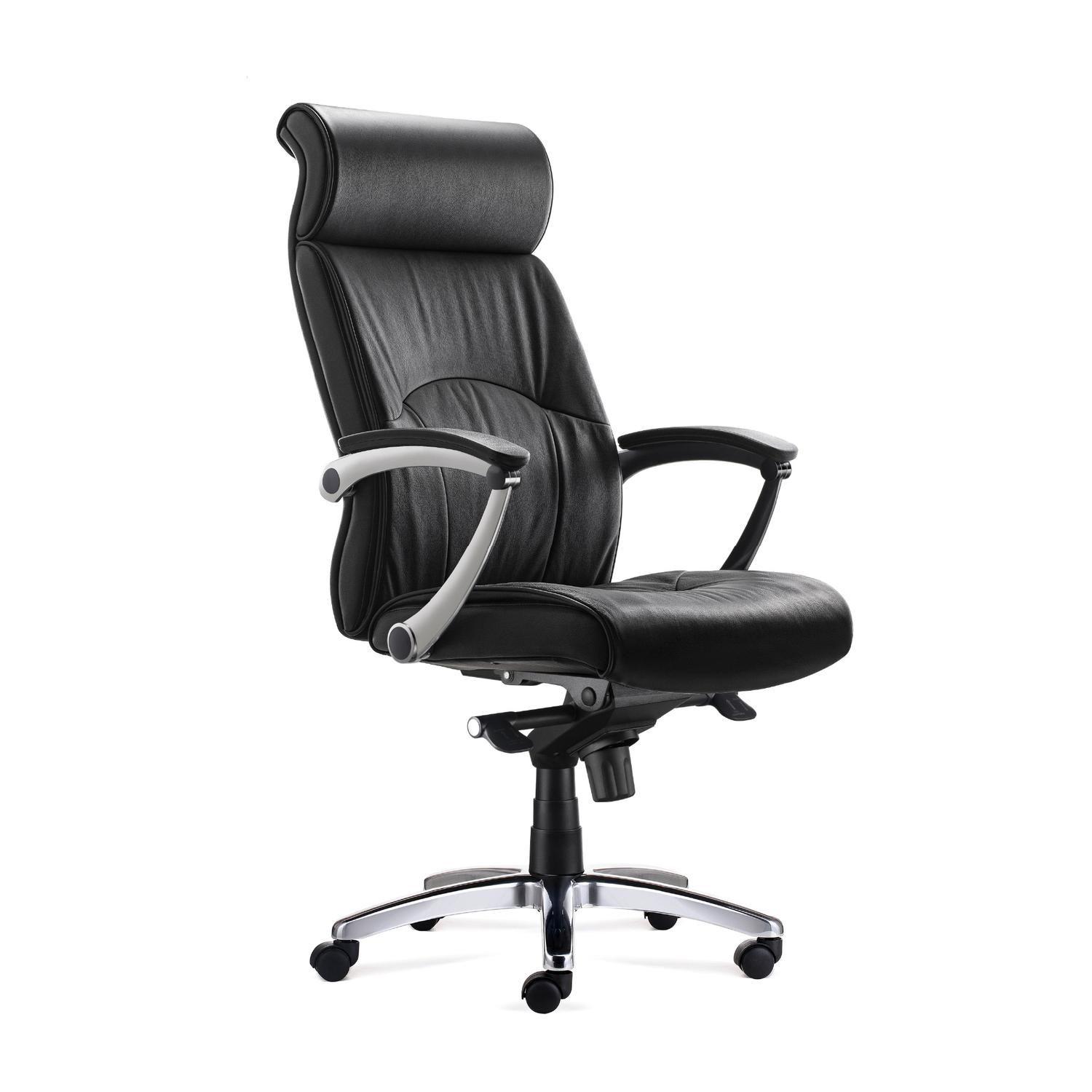 Silla Escritorio Oasi Oficina Ejecutiva Negra Levo-0