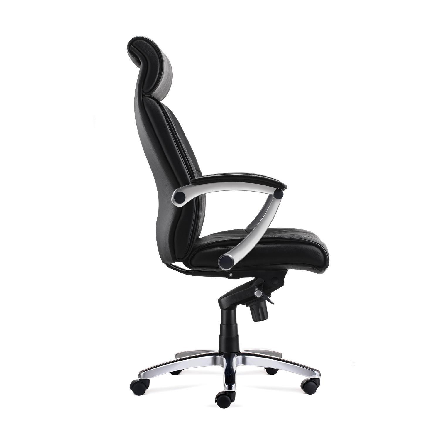 Silla Escritorio Oasi Oficina Ejecutiva Negra Levo-2