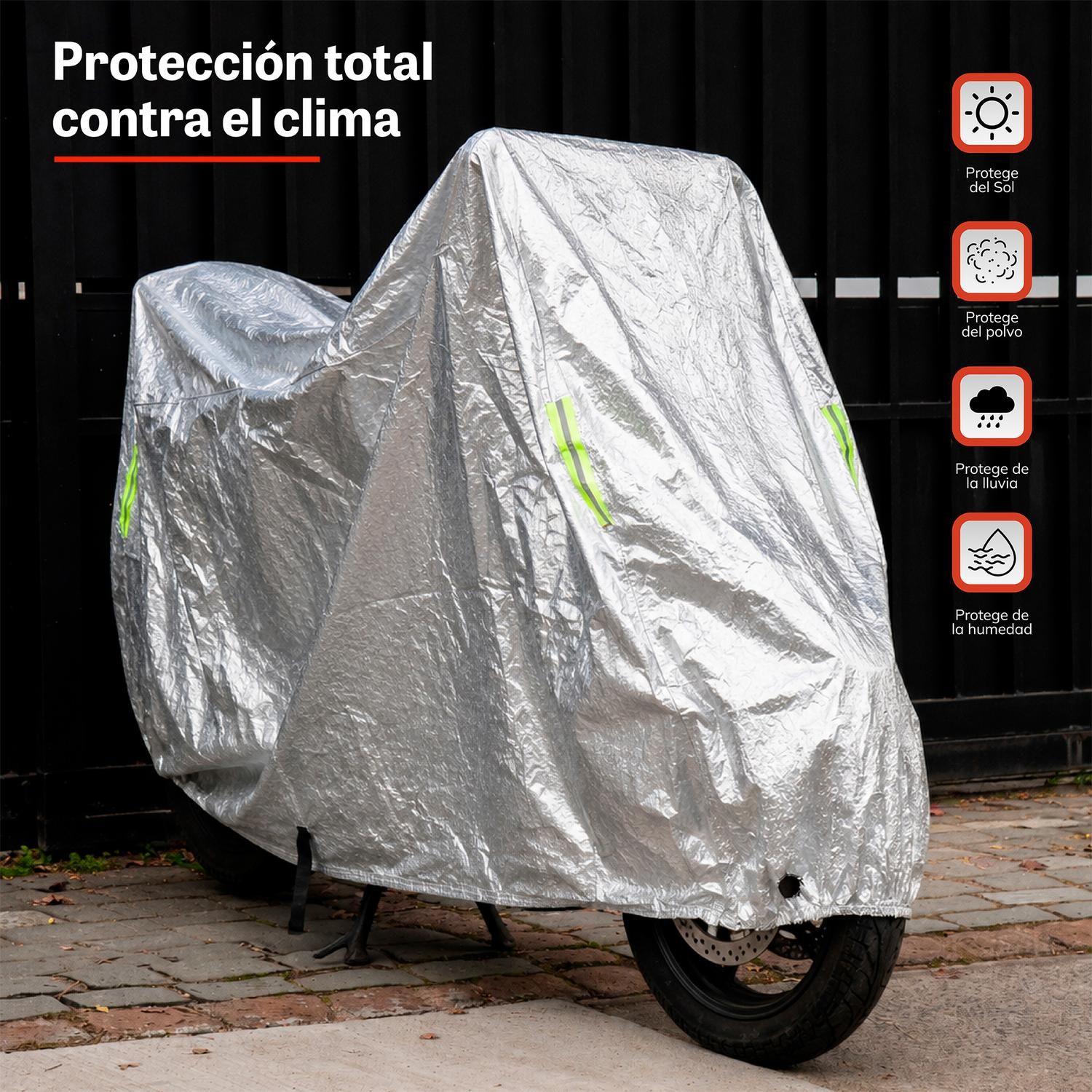 Carpa funda Cubre Moto Impermeable Premium con Felpa XRoad-2