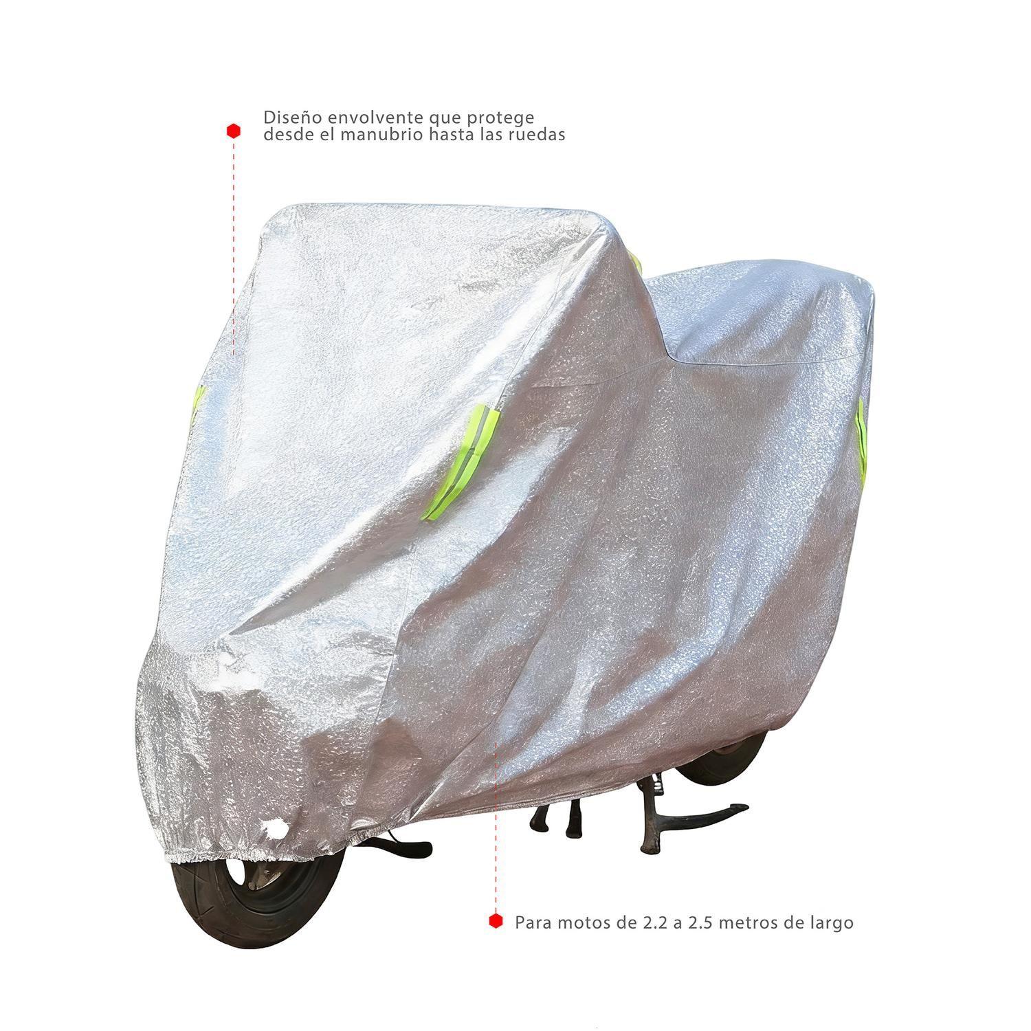 Carpa funda Cubre Moto Impermeable Premium con Felpa XRoad-5