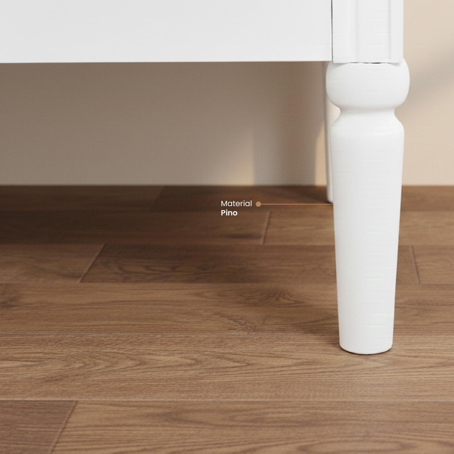 Arrimo Solen Blanco 110x40x85,5 cm Atmosphera-2