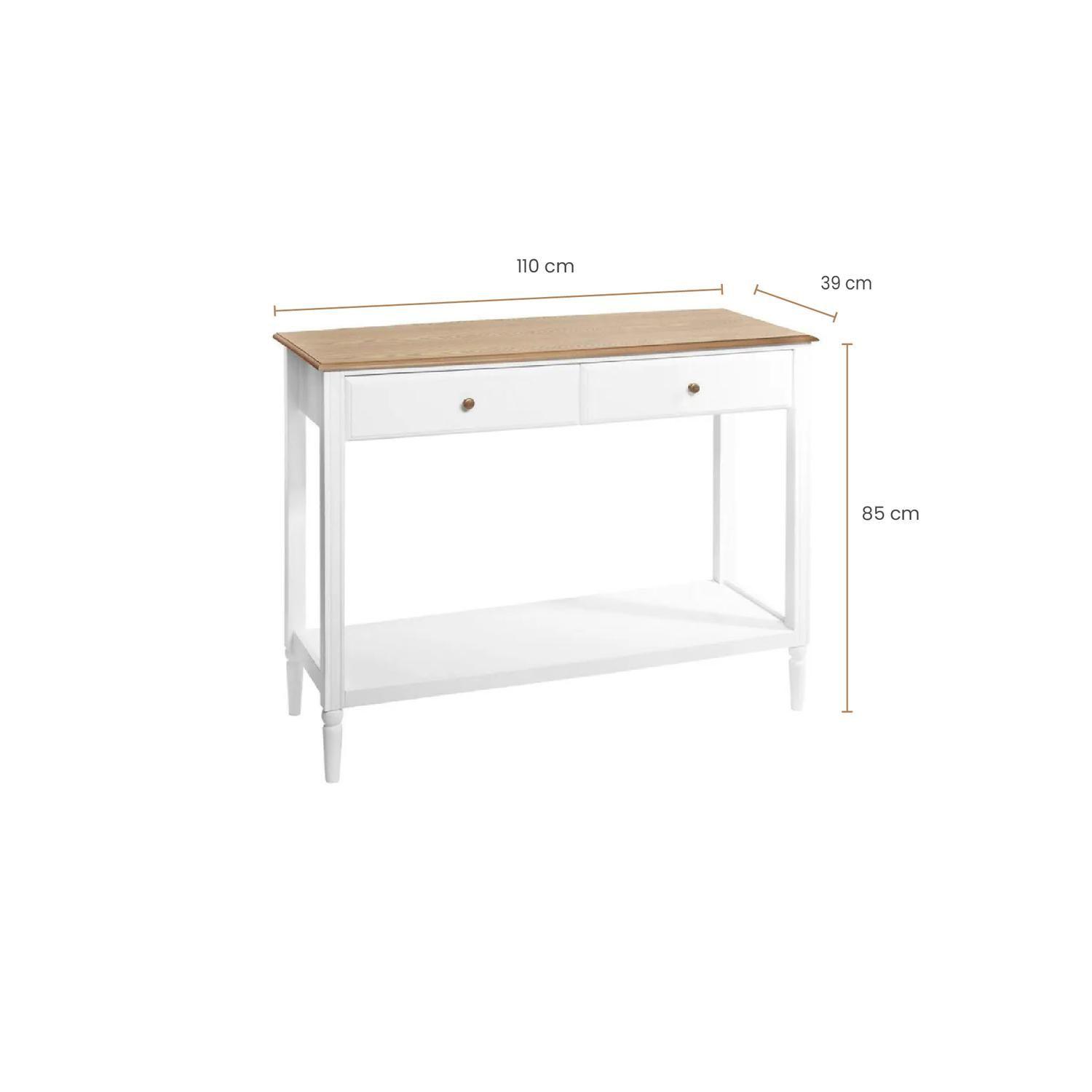 Arrimo Solen Blanco 110x40x85,5 cm Atmosphera-4