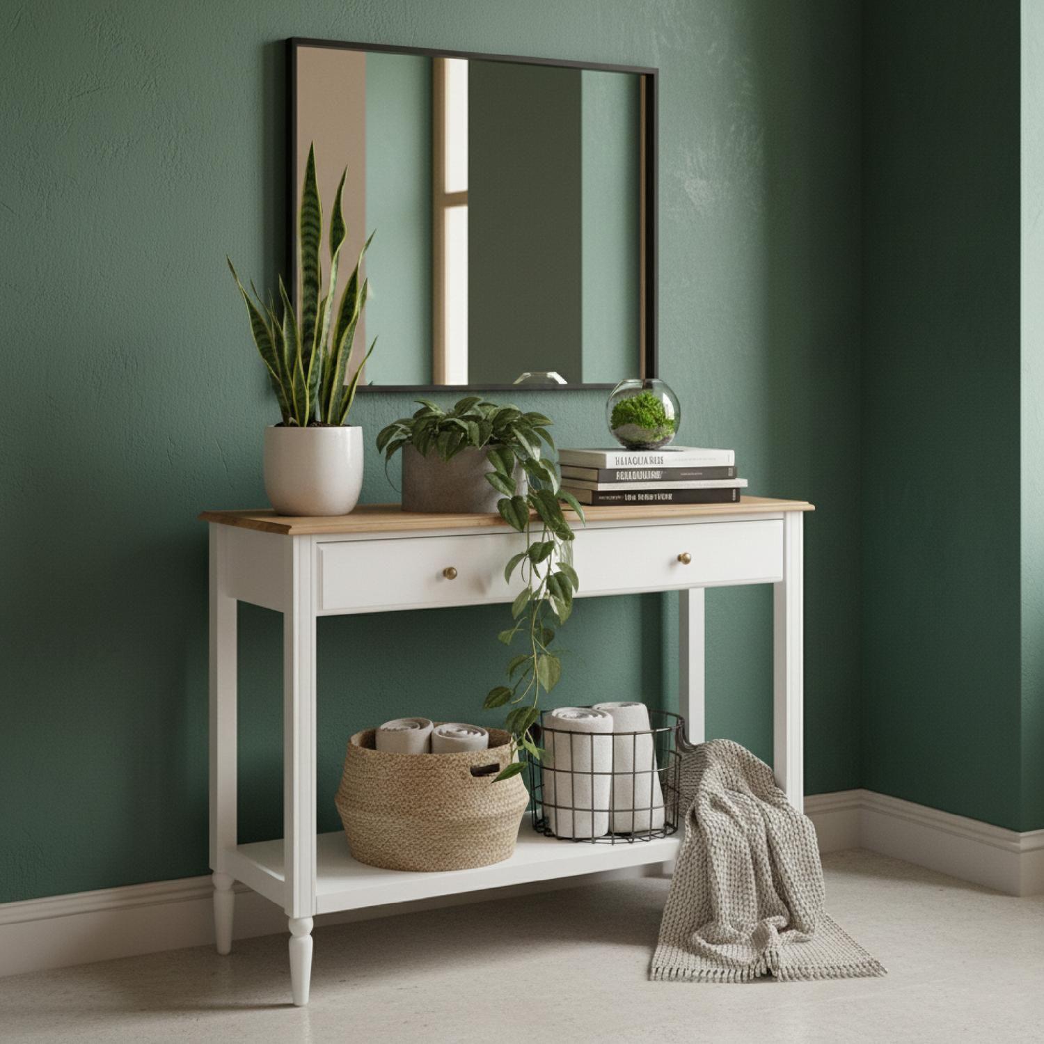 Arrimo Solen Blanco 110x40x85,5 cm Atmosphera-5